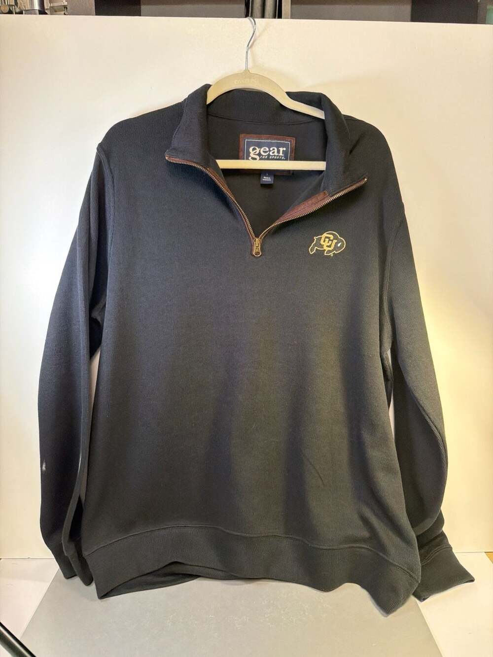Gear For Sports University of Colorado Buffaloes Quarter-Zip Pullover Size‎ L